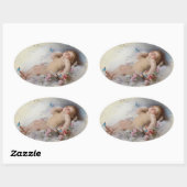 Sweet Dreams Ovaler Aufkleber (Blatt)