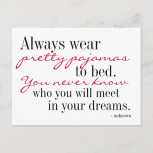 Sweet Dreams Postcard Postkarte