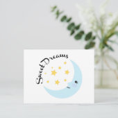 Sweet Dreams Postkarte (Stehend Vorderseite)