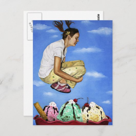 Sweet Dreams Postkarte (Vorne/Hinten)