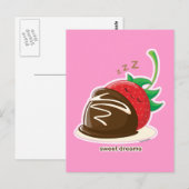 Sweet Dreams Postkarte (Vorne/Hinten)