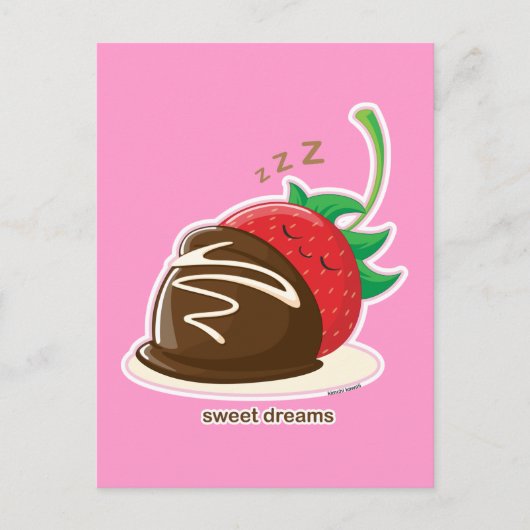 Sweet Dreams Postkarte (Vorderseite)