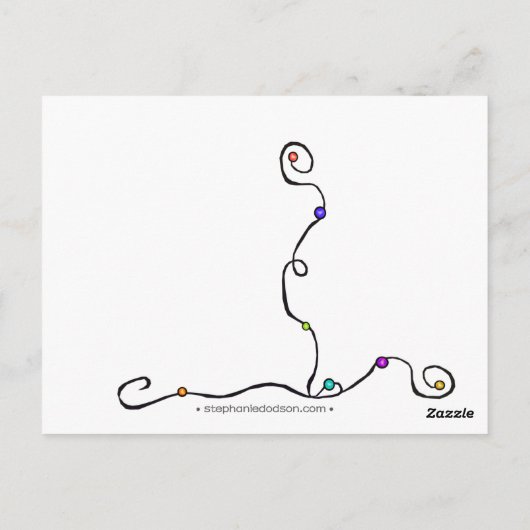 Sweet Dreams Postkarte (Rückseite)