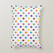 Sweet Dreams Rainbow Raindrops Personalisiert Dekokissen (Rückseite(Vertikal))
