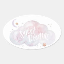 Sweet Dreams Slumber Gastgeschenk Stickers
