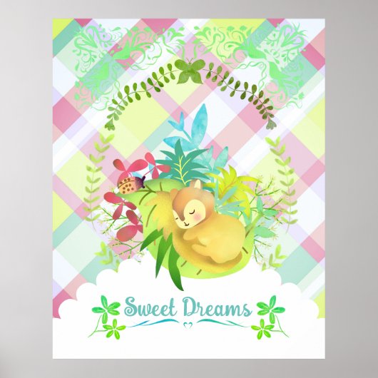 Sweet Dreams Squirrel Poster (Vorne)