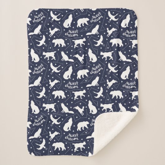 Sweet Dreams | Sternbilder Sherpadecke (Vorderseite)