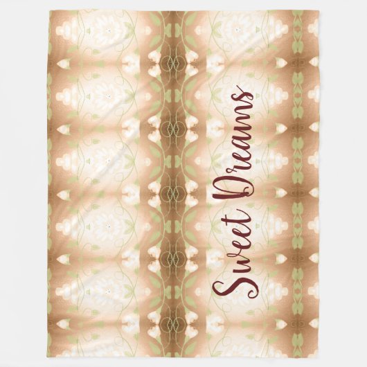 Sweet Dreams Style Blanket Fleecedecke (Vorderseite)