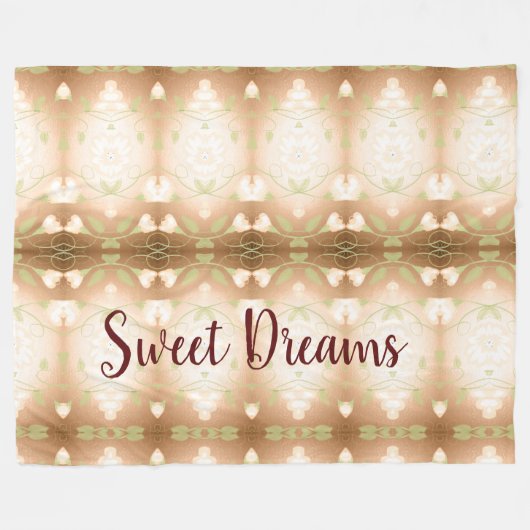 Sweet Dreams Style Blanket Fleecedecke (Vorderseite (Horizontal))