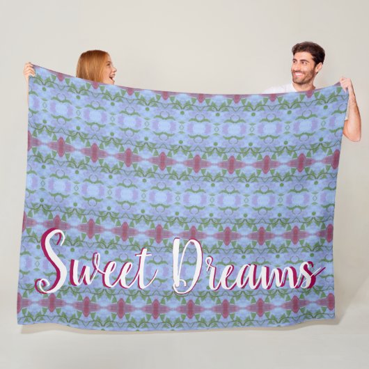 Sweet Dreams Style Fleecedecke (Beispiel)