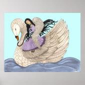 Sweet Dreams (The Angel & The Swan) (Vollfarbe) Poster (Vorne)