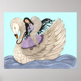 Sweet Dreams (The Angel & The Swan) (Vollfarbe) Poster