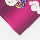 Sweet Dreams Unicorns Fleecedecke (Ecke)