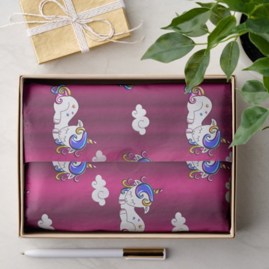 Sweet Dreams Unicorns Seidenpapier (Geschenk)