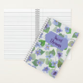 Sweet Dreams Violet Journal Notizblock (Innen)