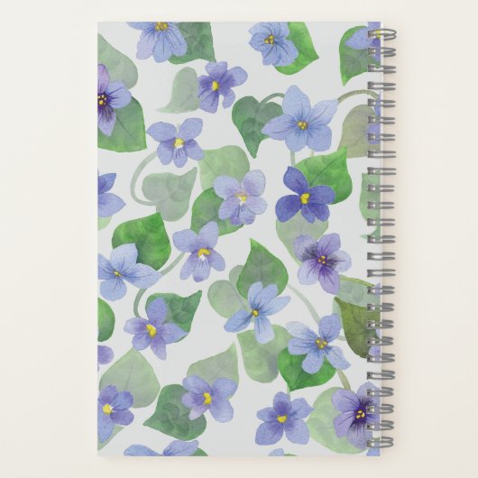 Sweet Dreams Violet Journal Notizblock (Rückseite)