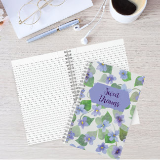 Sweet Dreams Violet Journal Notizblock