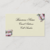 Sweet Dreams Visitenkarte (Rückseite)