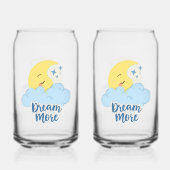 Sweet Dreams with Fluffy Cloud Dosenglas (Vorderseite)