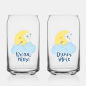 Sweet Dreams with Fluffy Cloud Dosenglas (Rückseite)