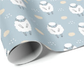 Sweet Dreams zählt Schafe Geschenkpapier (Rolleneckpunkt)