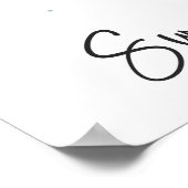 Sweet Dreams zählt Schafe Kinderzimmer Poster (Ecke)