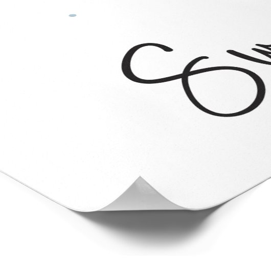 Sweet Dreams zählt Schafe Kinderzimmer Poster (Ecke)