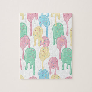Sweet Drip: Ein Pastell-Eiscreme-Traum Puzzle