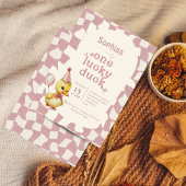 Sweet Duckling 1. Geburtstagsfeier Party Einladung