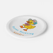 Sweet Duckling Pappteller (Schrägansicht)