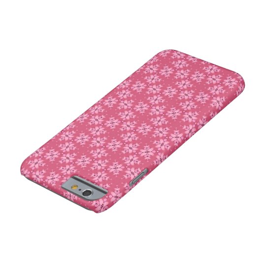 Sweet Dusty Pink Muster iPhone Case (Unterseite)