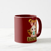Sweet Easter Bunny – Cute Design - caneca Tasse (VorderseiteRechts)