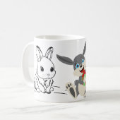 Sweet Easter bunny Kaffeetasse (Vorderseite Links)