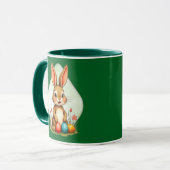 Sweet Easter Bunny – Sitting Cute Bunny - caneca Tasse (Vorderseite Links)
