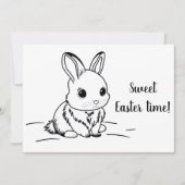 Sweet Easter time Feiertagskarte (Vorderseite)