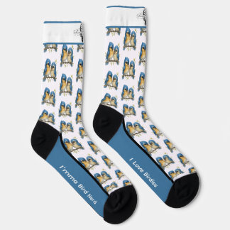 Sweet Eastern Bluebirds Socks Socken