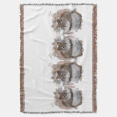Sweet Eichhörnchen Throw Blanket Decke (Vorderseite Vertikal)