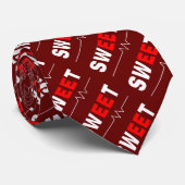 Sweet Electrical Engineer Dark Red Krawatte (Gerollt)
