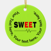 Sweet Electrical Engineer Keramik Ornament (Vorne)