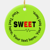 Sweet Electrical Engineer Keramik Ornament (Hinten)