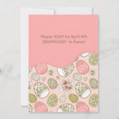 Sweet Elegance Easter Einladung (Rückseite)