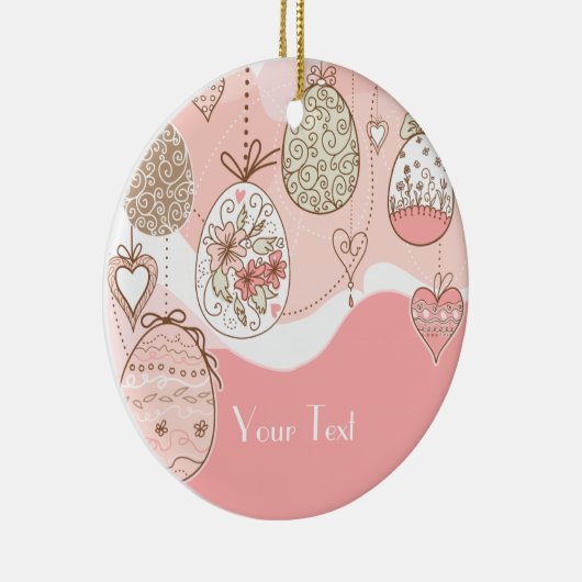 Sweet Elegance Easter Keramikornament (Rechts)