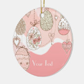 Sweet Elegance Easter Keramikornament (Links)