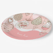 Sweet Elegance Ostereier Pappteller (Schrägansicht)