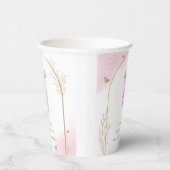 Sweet Elegant Arch Ballerina Shoes Baby Shower Pappbecher (Rechts)