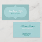 Sweet elegante Visitenkarte (Vorne/Hinten)