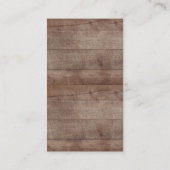 Sweet Elephant Baby Shower Diaper Raffle Ticket Begleitkarte (Rückseite)