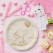 Sweet Elephant Baby Shower Paper Teller (Party)