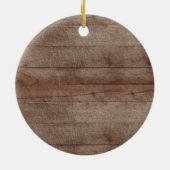 Sweet Elephant Boy Baby's First Christmas Ornament (Hinten)