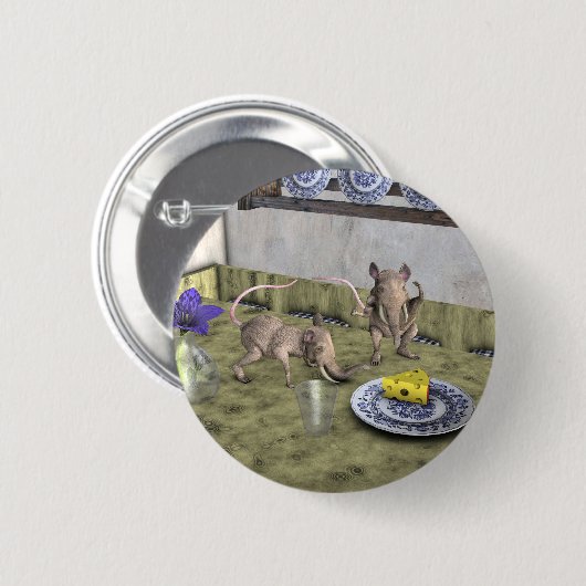 Sweet Elephant Mice Button (Vorne & Hinten)
